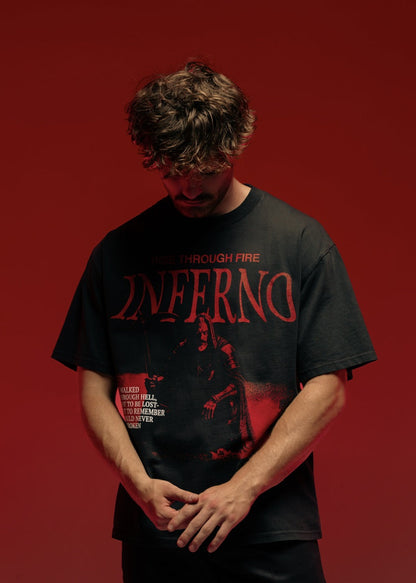 "Rise" Dante's Inferno Graphic T-Shirt - Image 6