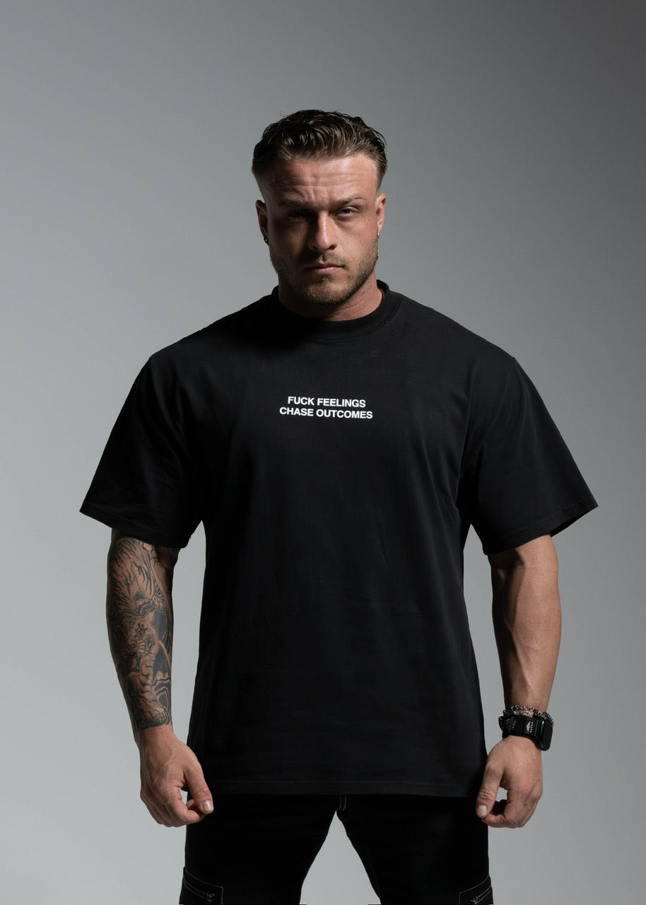 Core "CHASE OUTCOMES" Graphic T-Shirt