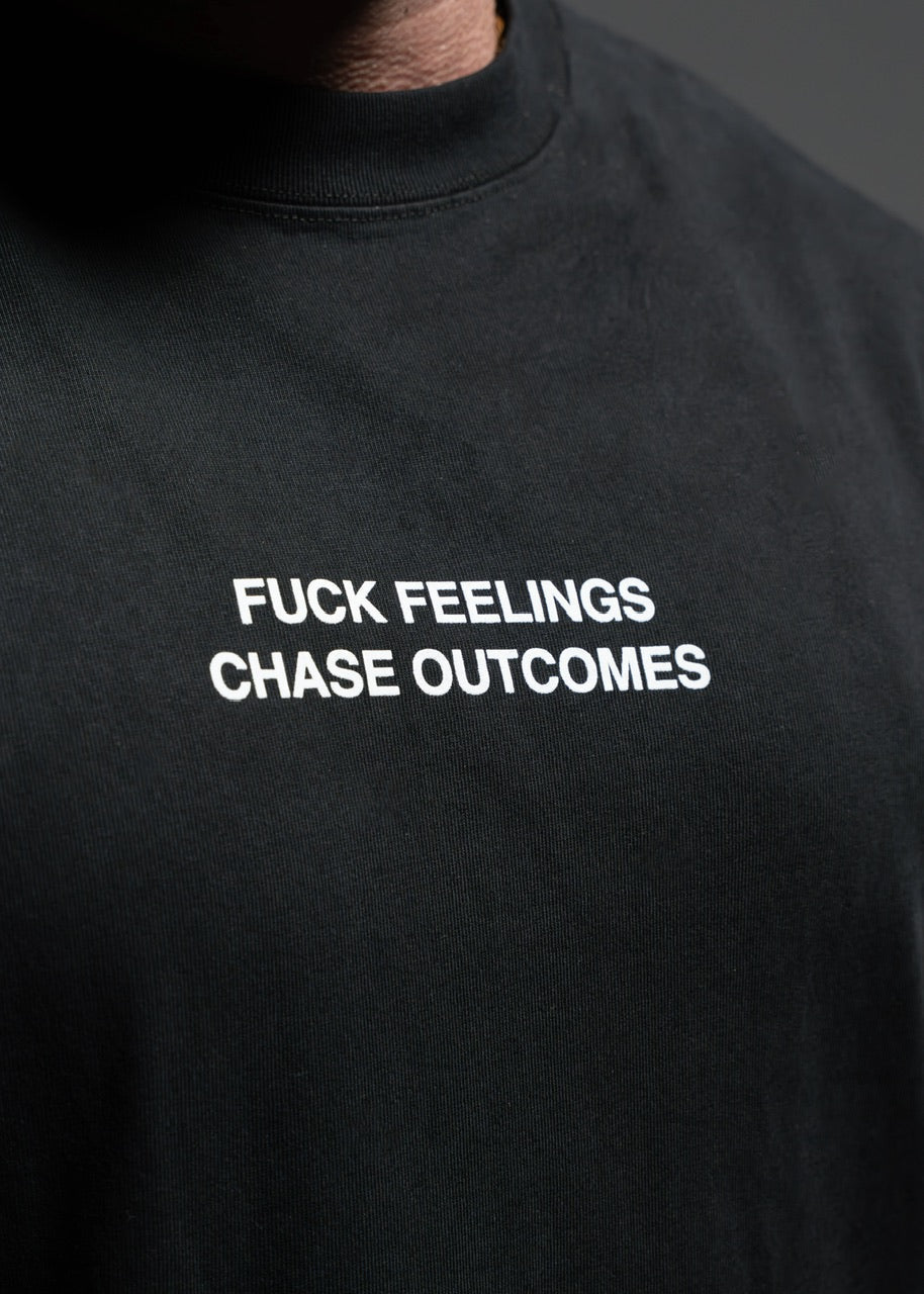 Core "CHASE OUTCOMES" Graphic T-Shirt - Image 5