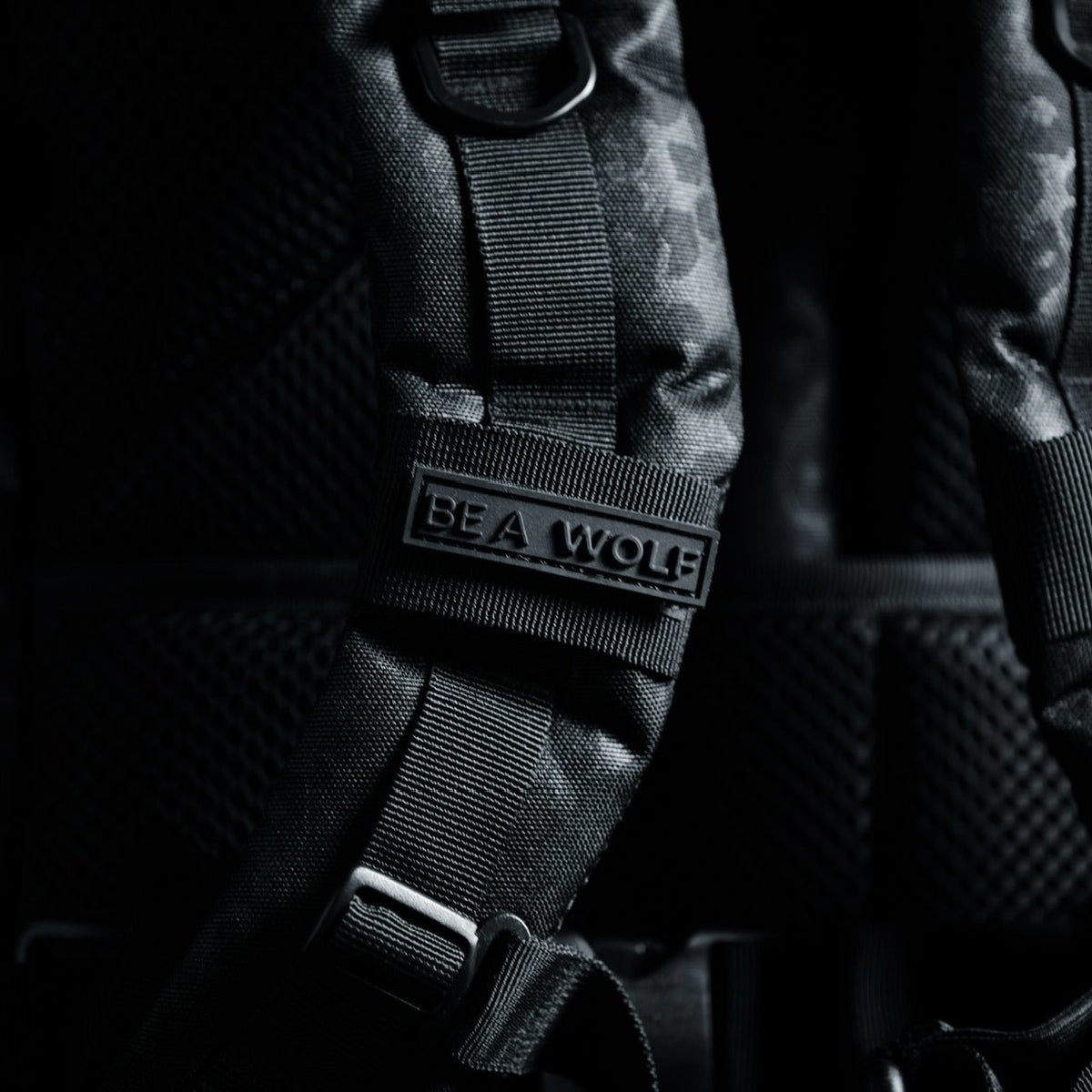 45L Backpack Black Leopard - Image 9