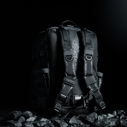45L Backpack Black Leopard - Image 6