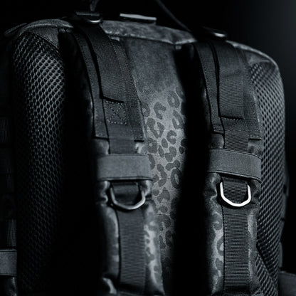45L Backpack Black Leopard - Image 7