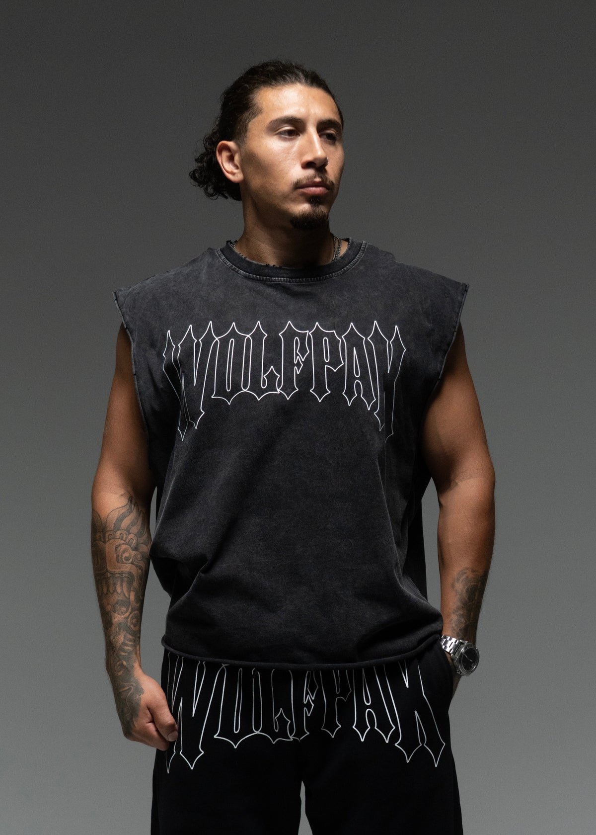 Ironwood Outline Muscle Tank