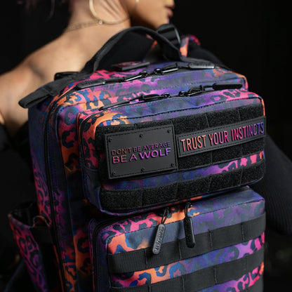 15L Backpack Neon Leopard - Image 5