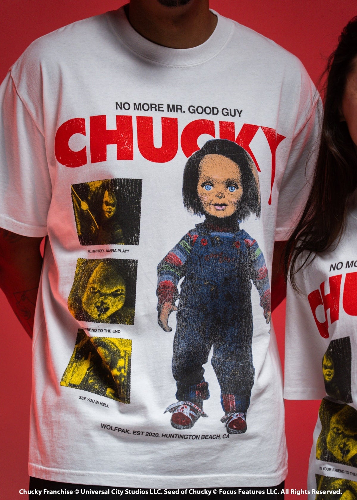 Chucky Friend to the End Graphic T-Shirt - Image 3
