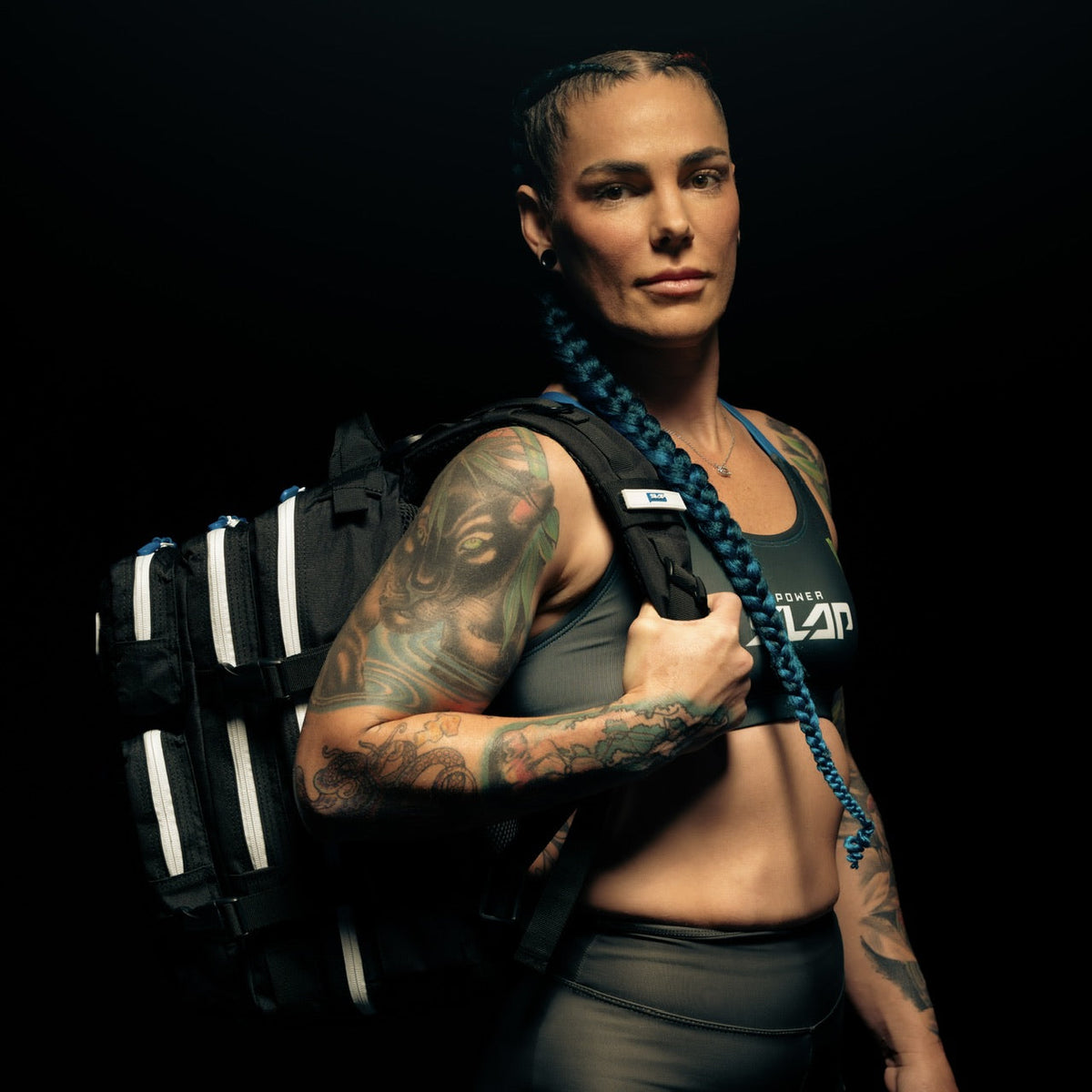 35L Backpack Power Slap Black - Image 6