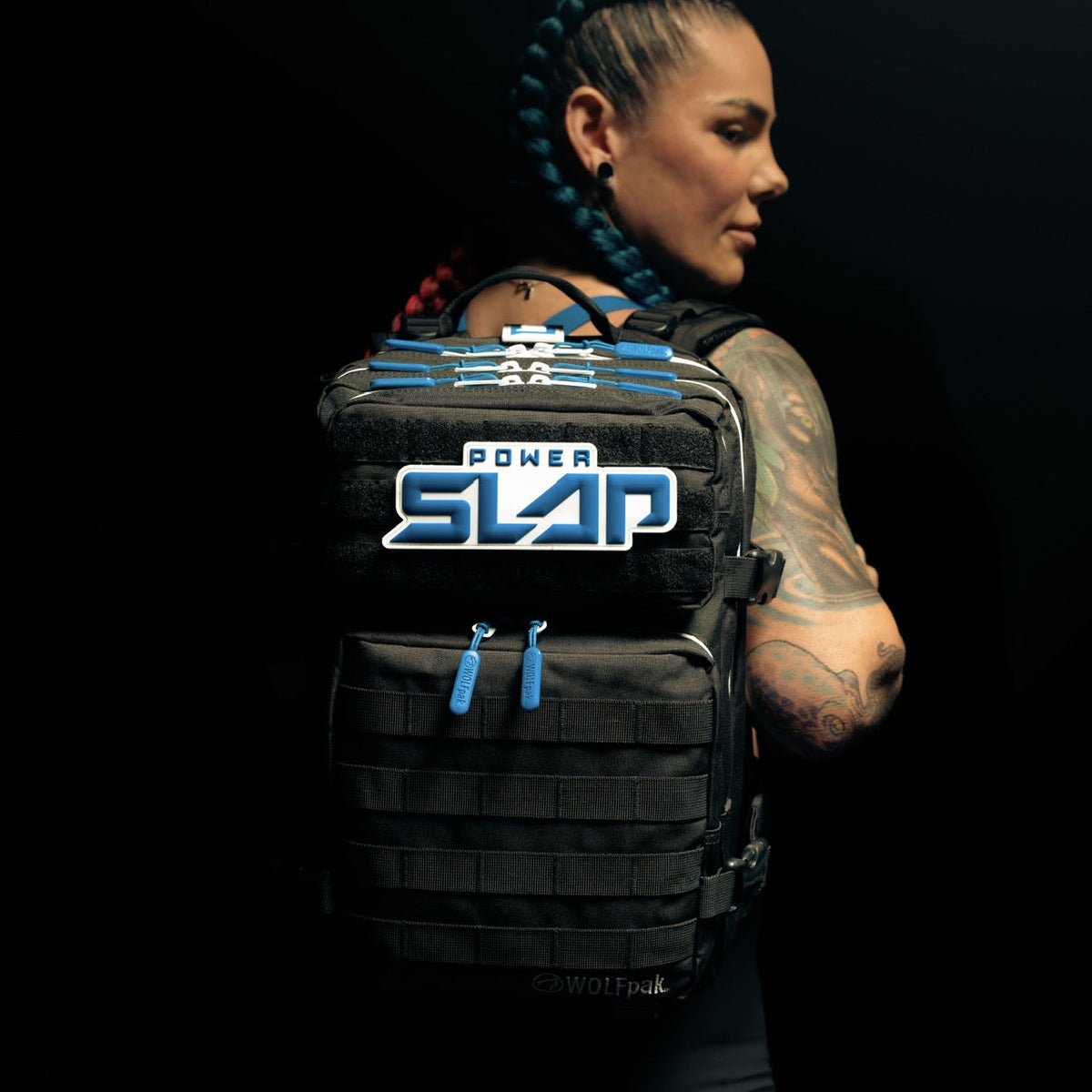 35L Backpack Power Slap Black - Image 5