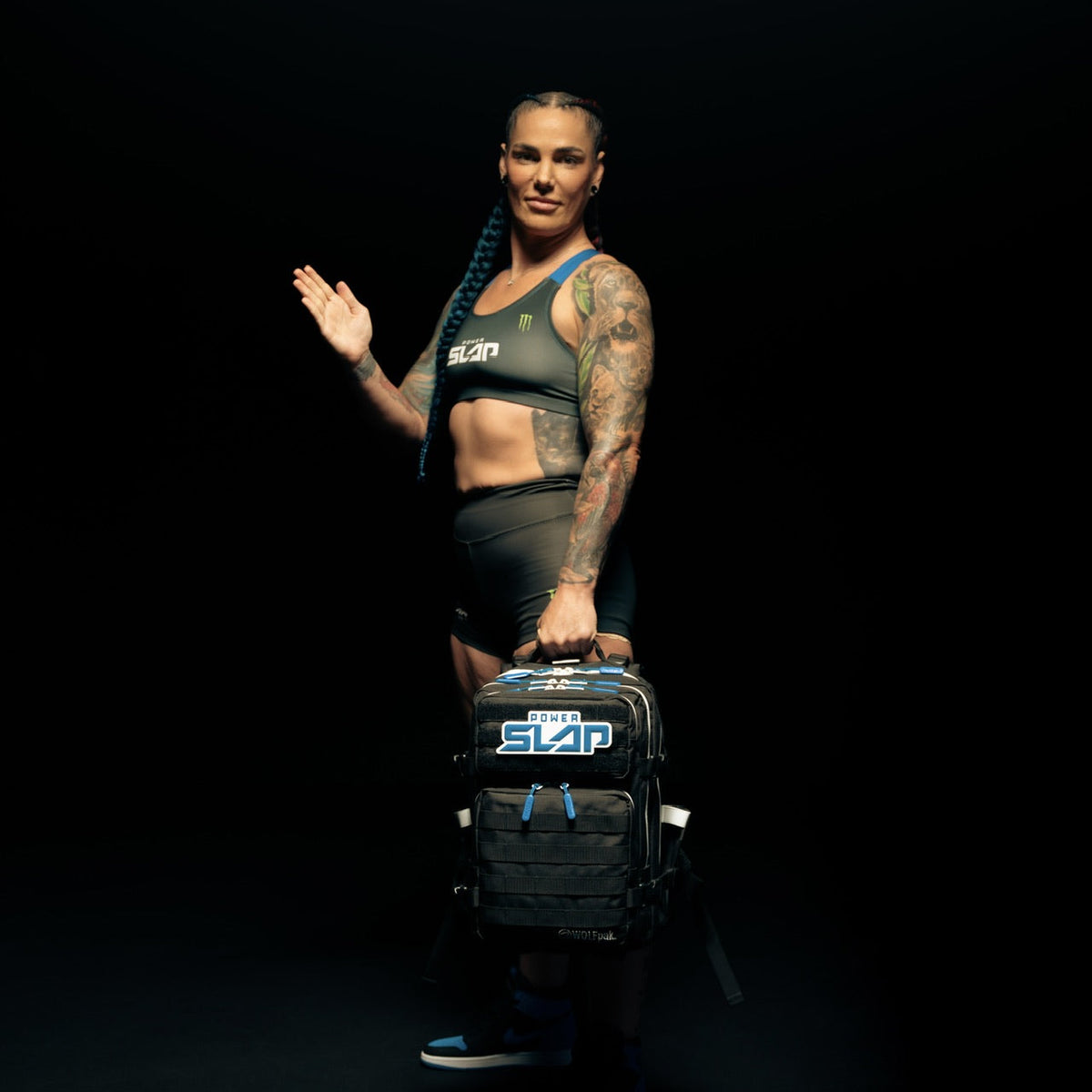25L Backpack Power Slap Black - Image 4