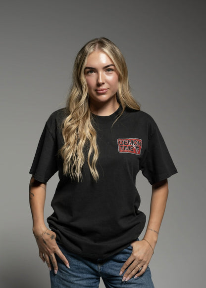 Duality Graphic T-Shirt Face Your Demons