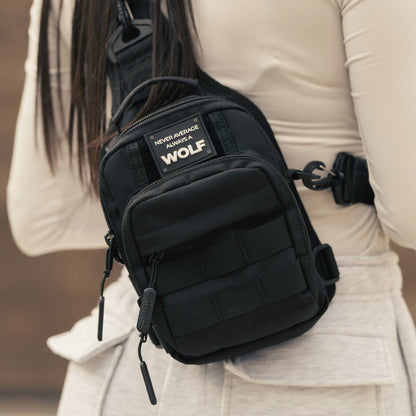 4L Mini Tactical Sling Bag Alpha Black - Image 6