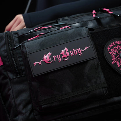30L Perfect Duffle Bag Black Hearts - Image 5