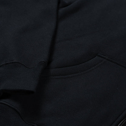Gothic Black Full Zip Hoodie (SALE) - Image 8