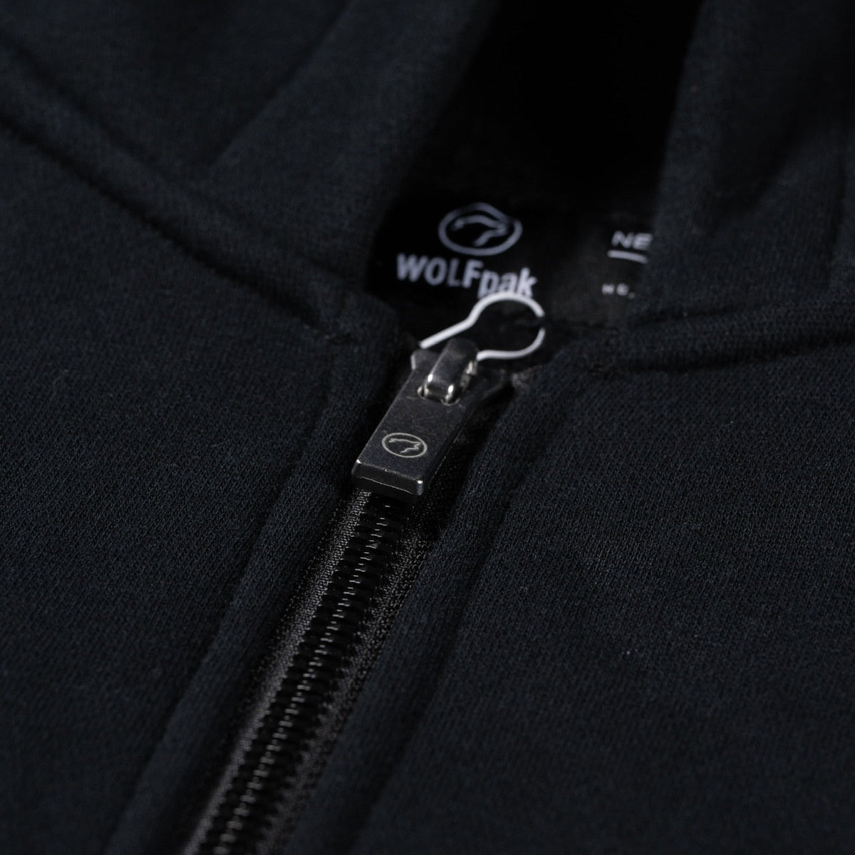 Gothic Black Full Zip Hoodie (SALE) - Image 7