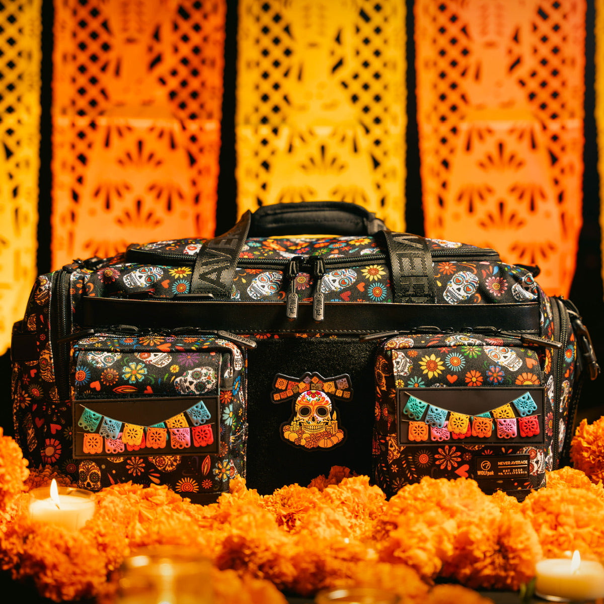 30L Perfect Duffle Bag Day of the Dead (SALE)