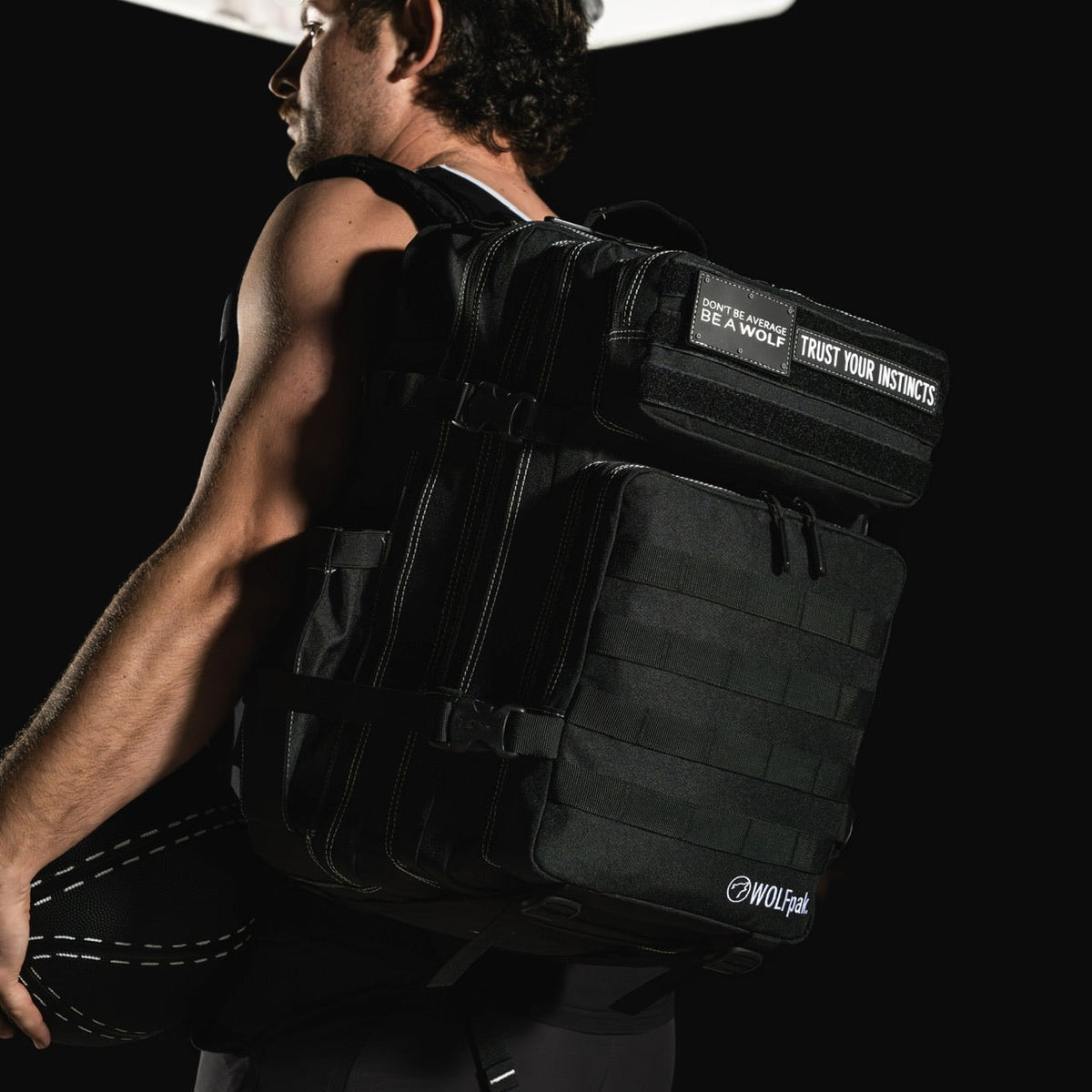 45L Backpack Black Phantom - Image 5