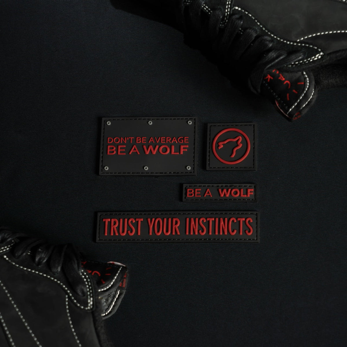 Black Phantom Red 25/35/45 Backpack Patch Kit