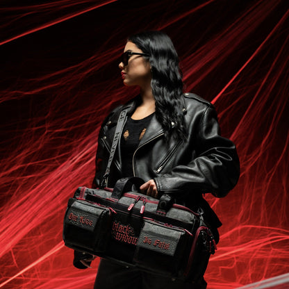 30L Perfect Duffle Bag Black Widow - Image 4
