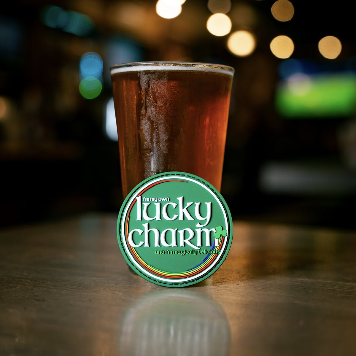 St Paddy Lucky Charm Patch