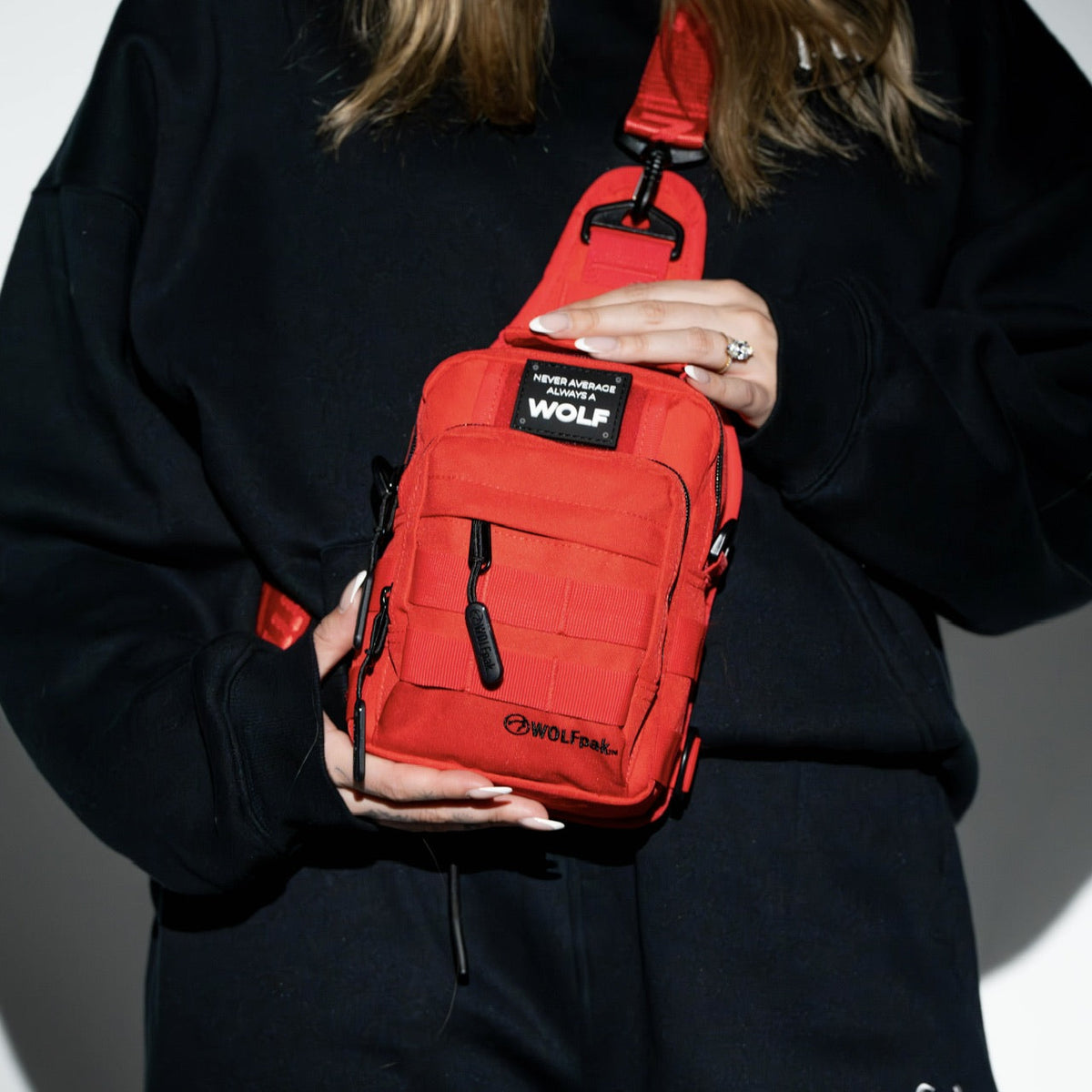 4L Mini Tactical Sling Bag Elite Red - Image 5