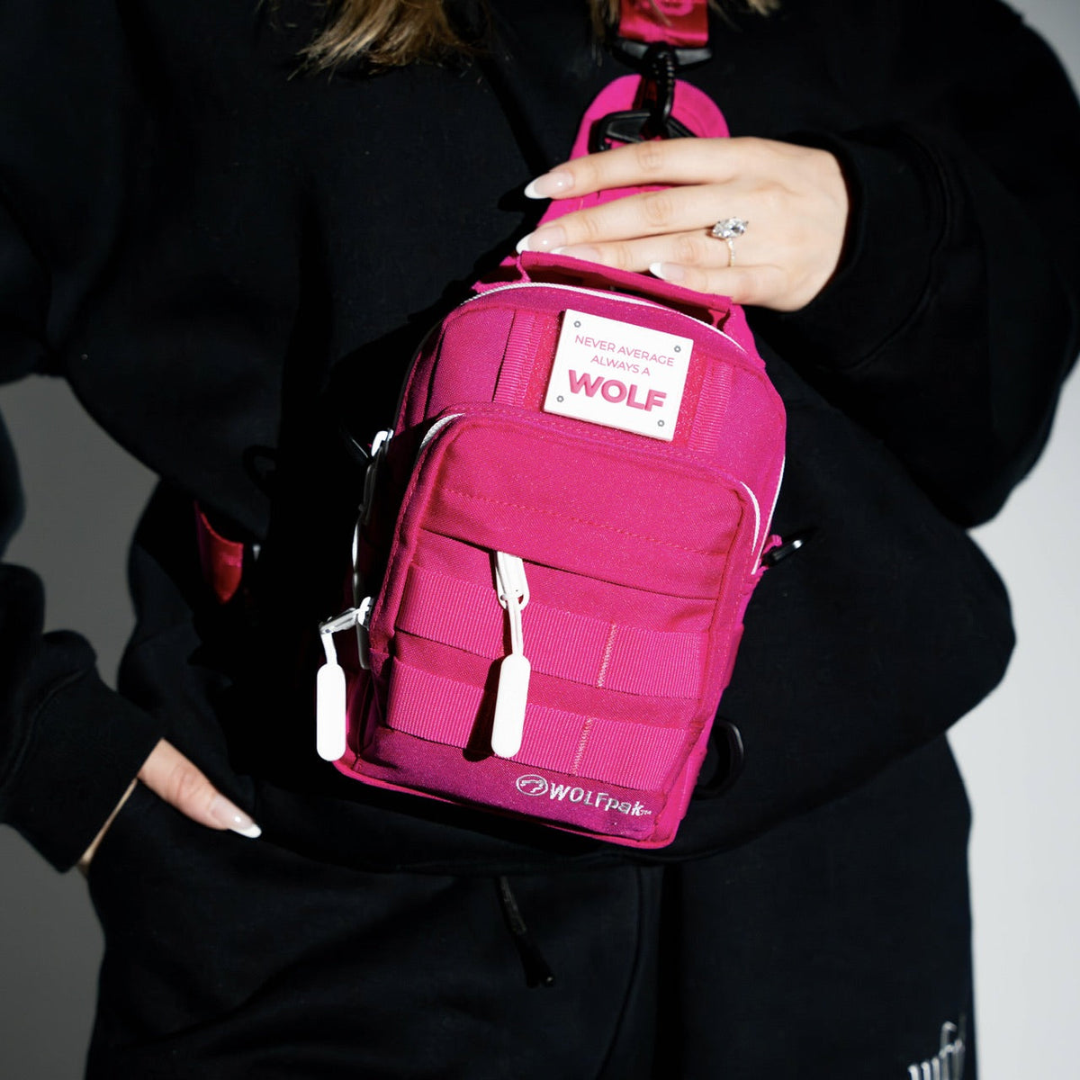 4L Mini Tactical Sling Bag Pink Goddess - Image 5