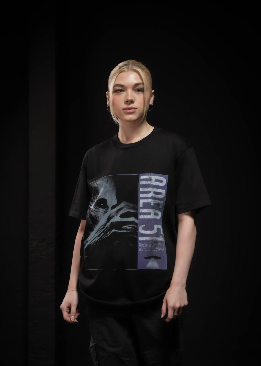 Area 51 They Exist Graphic T-Shirt - Image 3