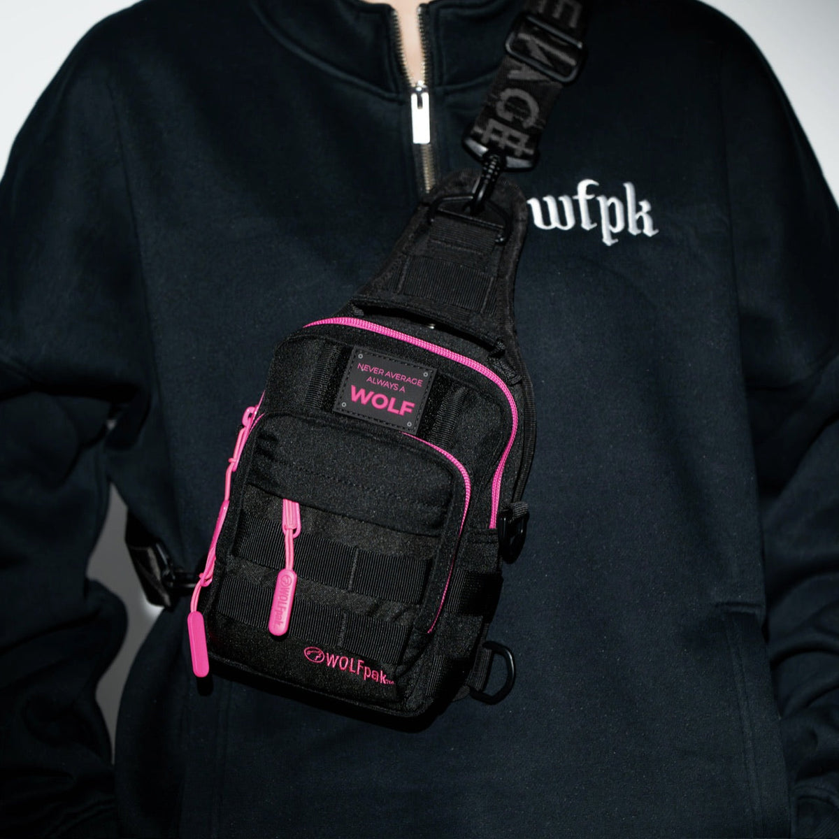 4L Mini Tactical Sling Bag Neon Pink
