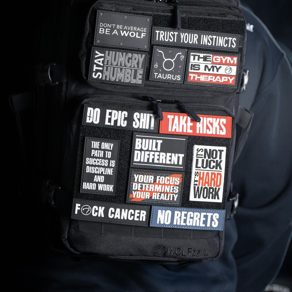 Molle Hook & Loop Tactical Pad Panel Attachment