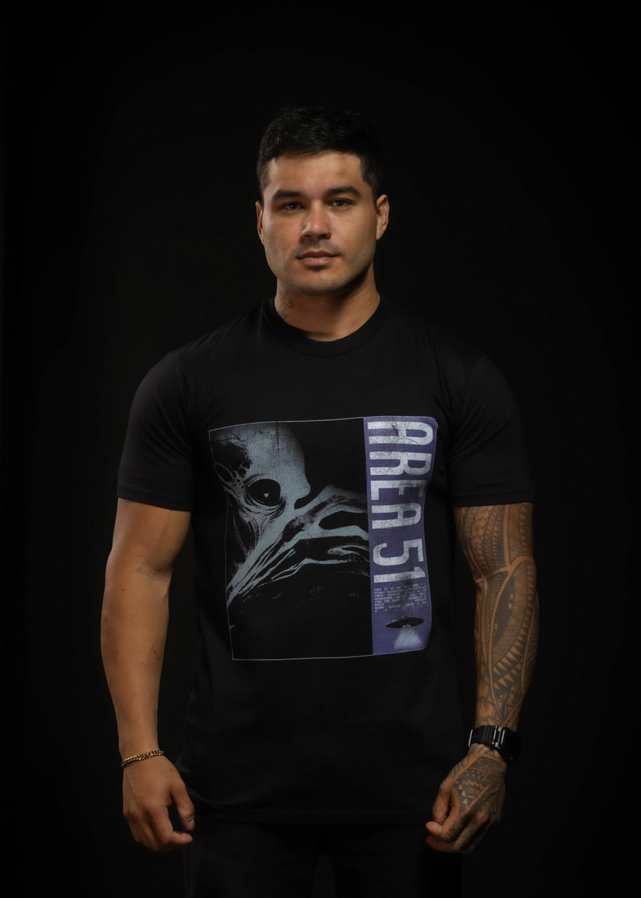 Area 51 They Exist Graphic T-Shirt - Image 2