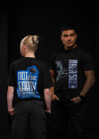 Area 51 They Exist Graphic T-Shirt - Image 6