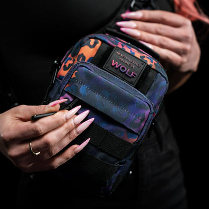 4L Mini Tactical Sling Bag Neon Leopard - Image 5