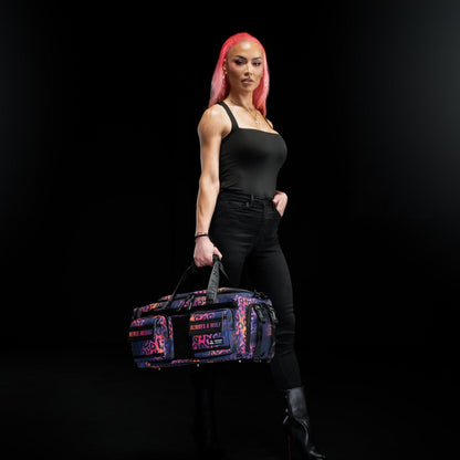 30L Perfect Duffle Bag Neon Leopard - Image 6