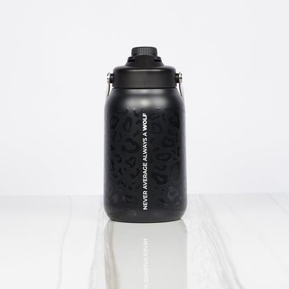 64oz Flask Black Leopard - Image 6