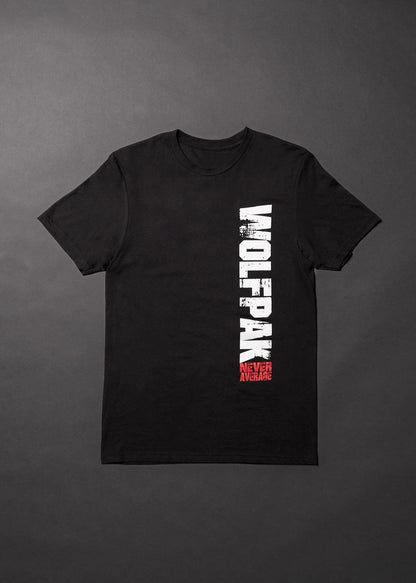 Grunge Alpha Black Never Average T-Shirt - Image 4