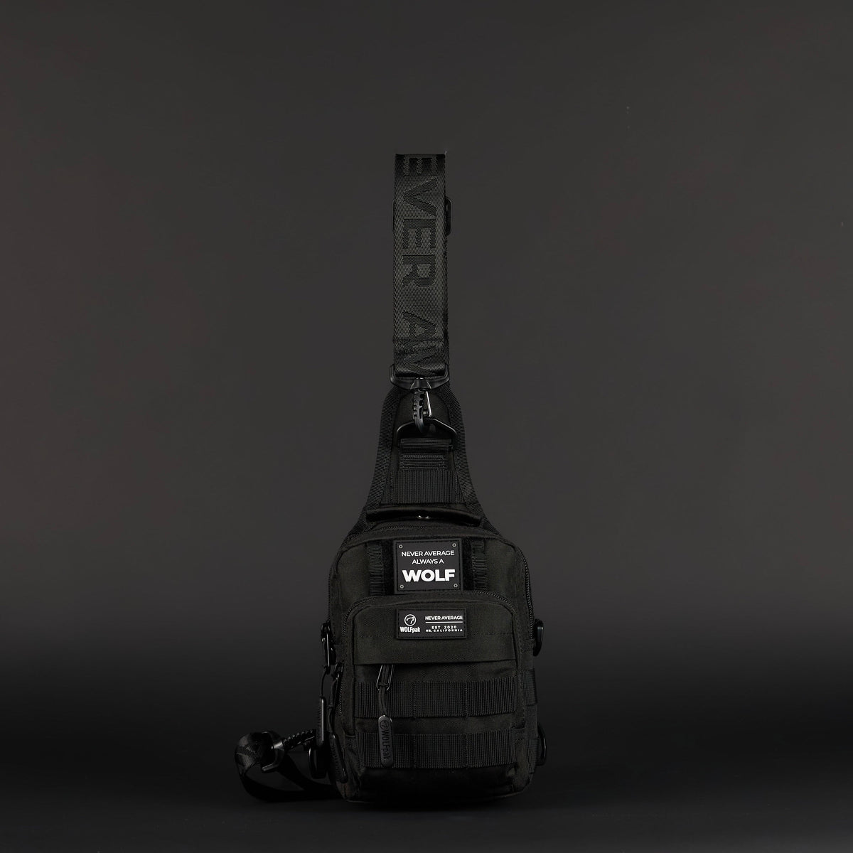 4L Mini Tactical Sling Bag Alpha Black - Image 8
