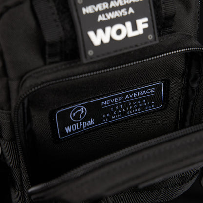 4L Mini Tactical Sling Bag Alpha Black - Image 16