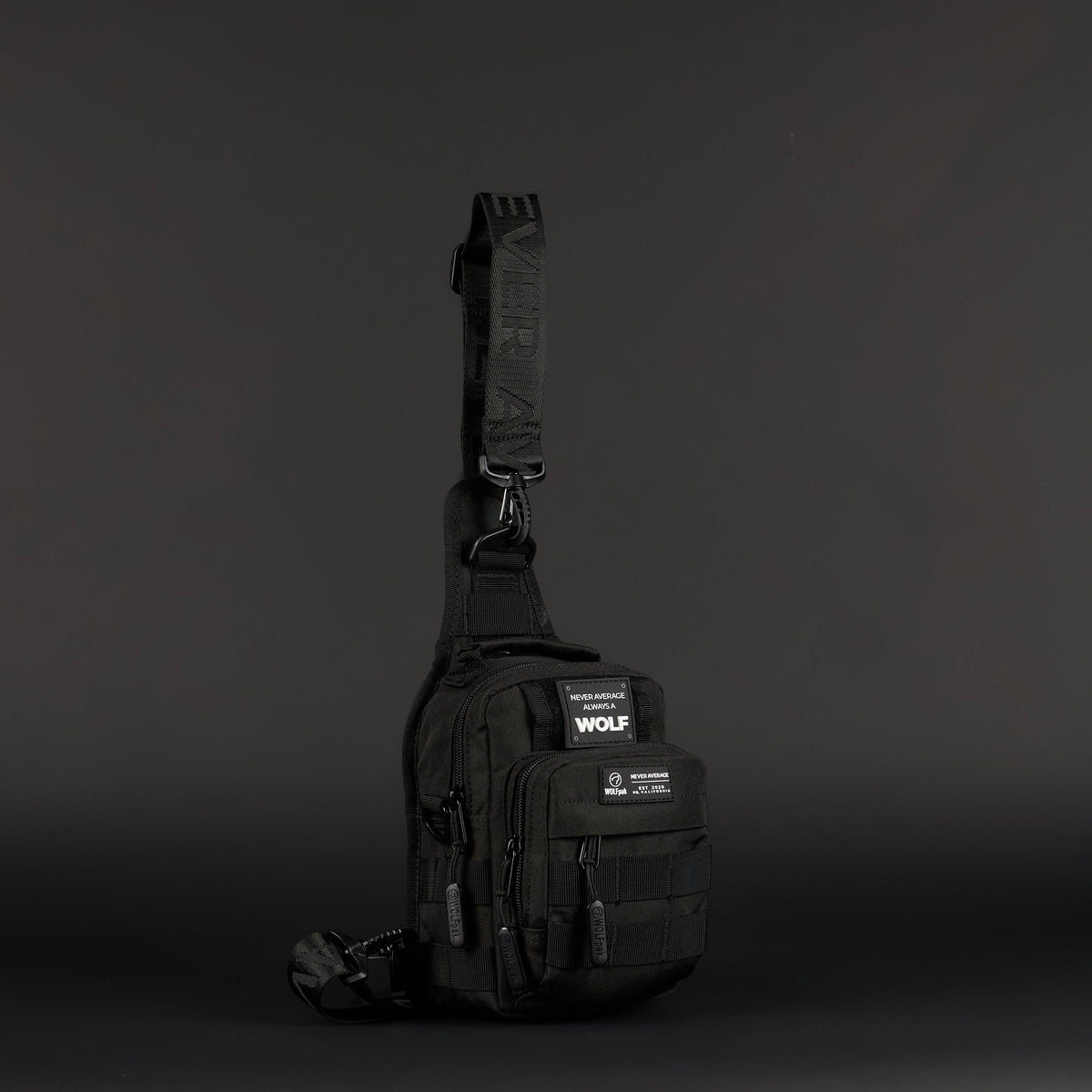 4L Mini Tactical Sling Bag Alpha Black - Image 9