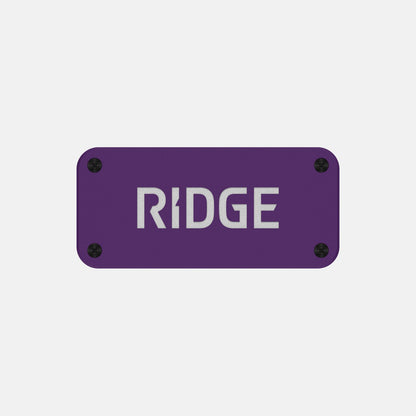 Ridge Logo Plate - Alaska Twilight - Image 2