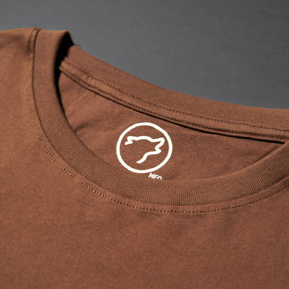 Women's Varsity Cropped Tee Mocha Brown - Image 10