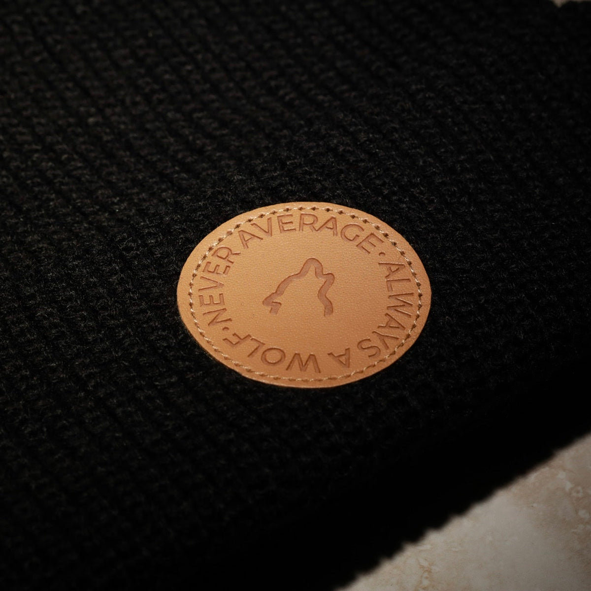 Alpha Black Beanie - Image 3