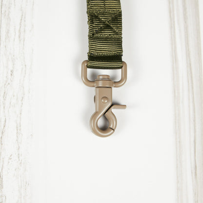 Tactical Nylon Leash Green - Image 4