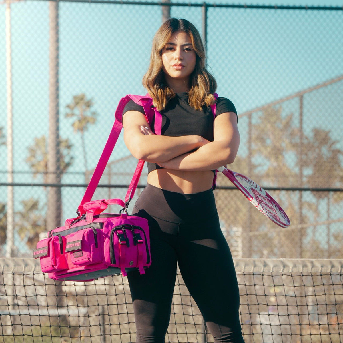 20L Mini Duffle Bag Voodoo Pink - Image 5