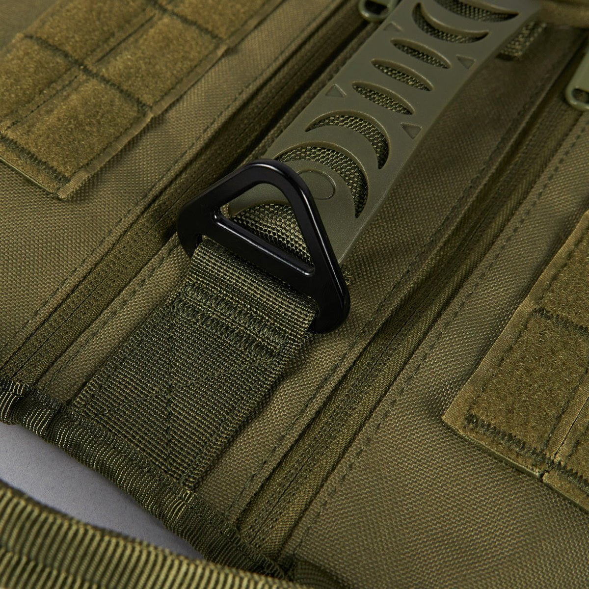 OD Green Tactical Dog Vest Harness - Image 14