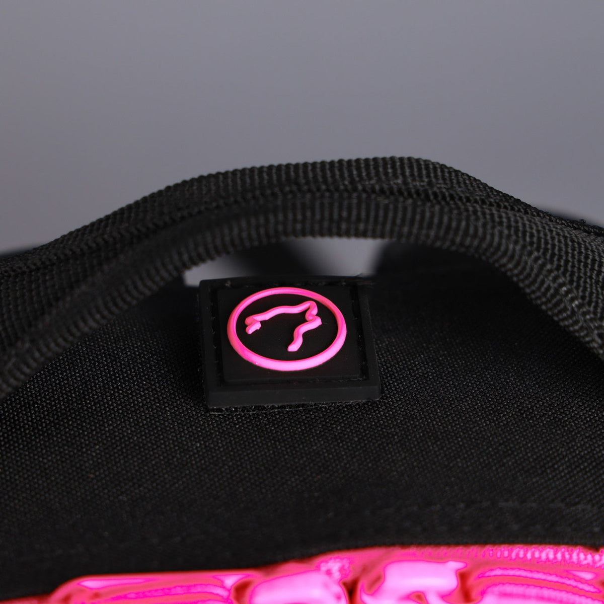 9L Backpack Mini Black Neon Pink - Image 6