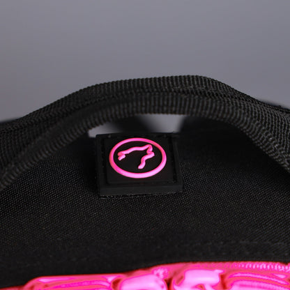 9L Backpack Mini Black Neon Pink - Image 6