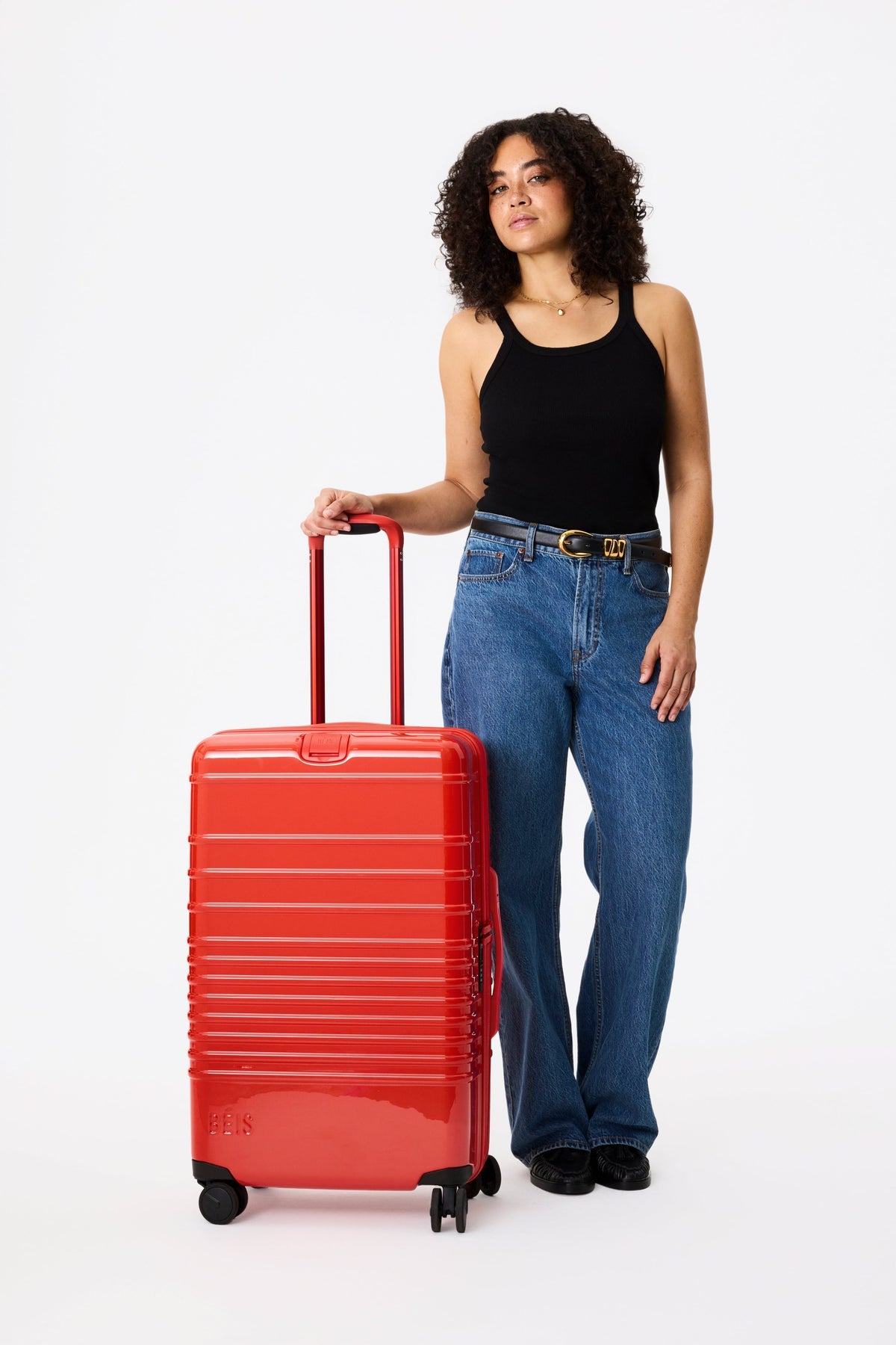 Resale The Large Check-In Roller in Glossy Flame - Image 5