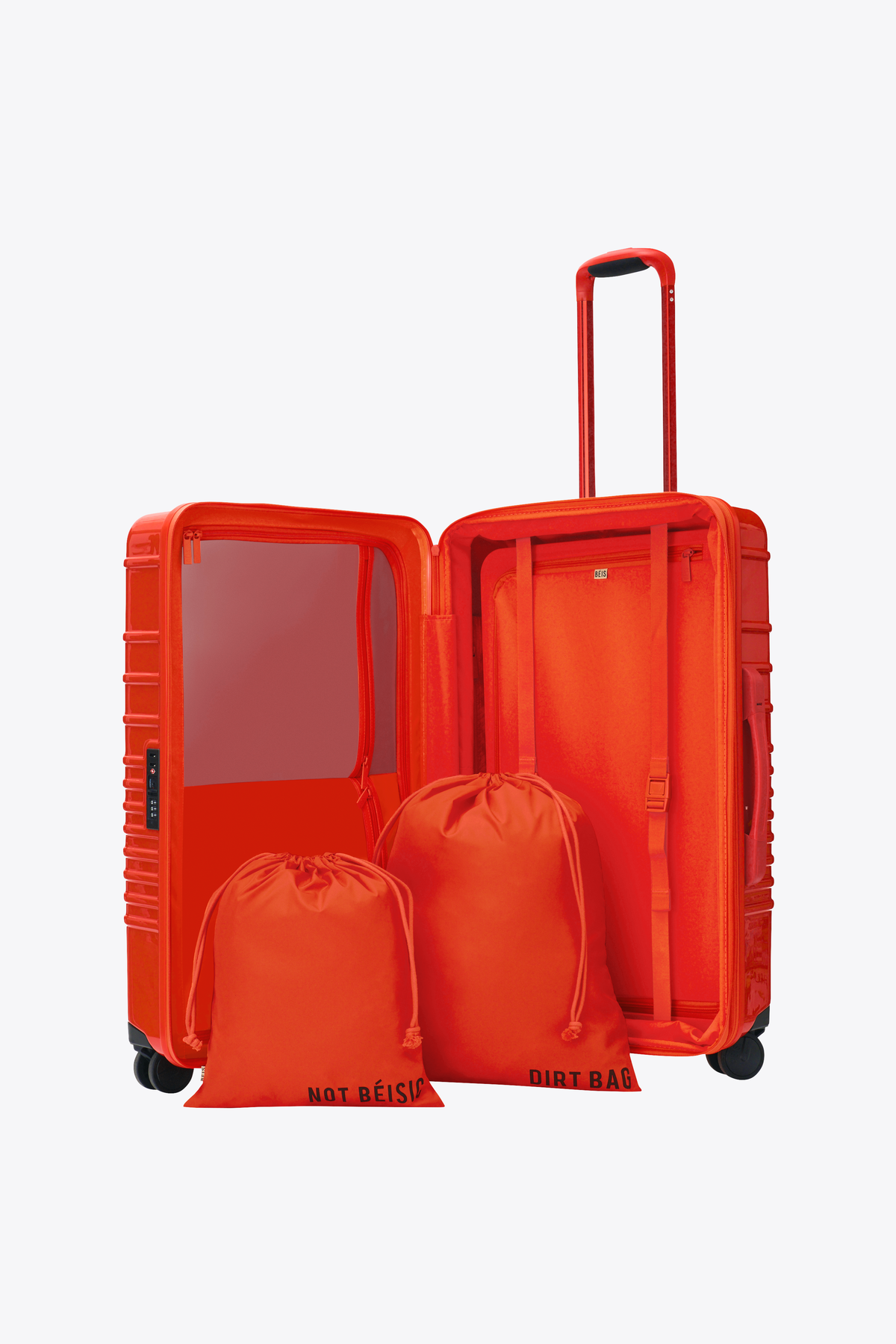 Resale The Medium Check-In Roller in Glossy Flame - Image 4