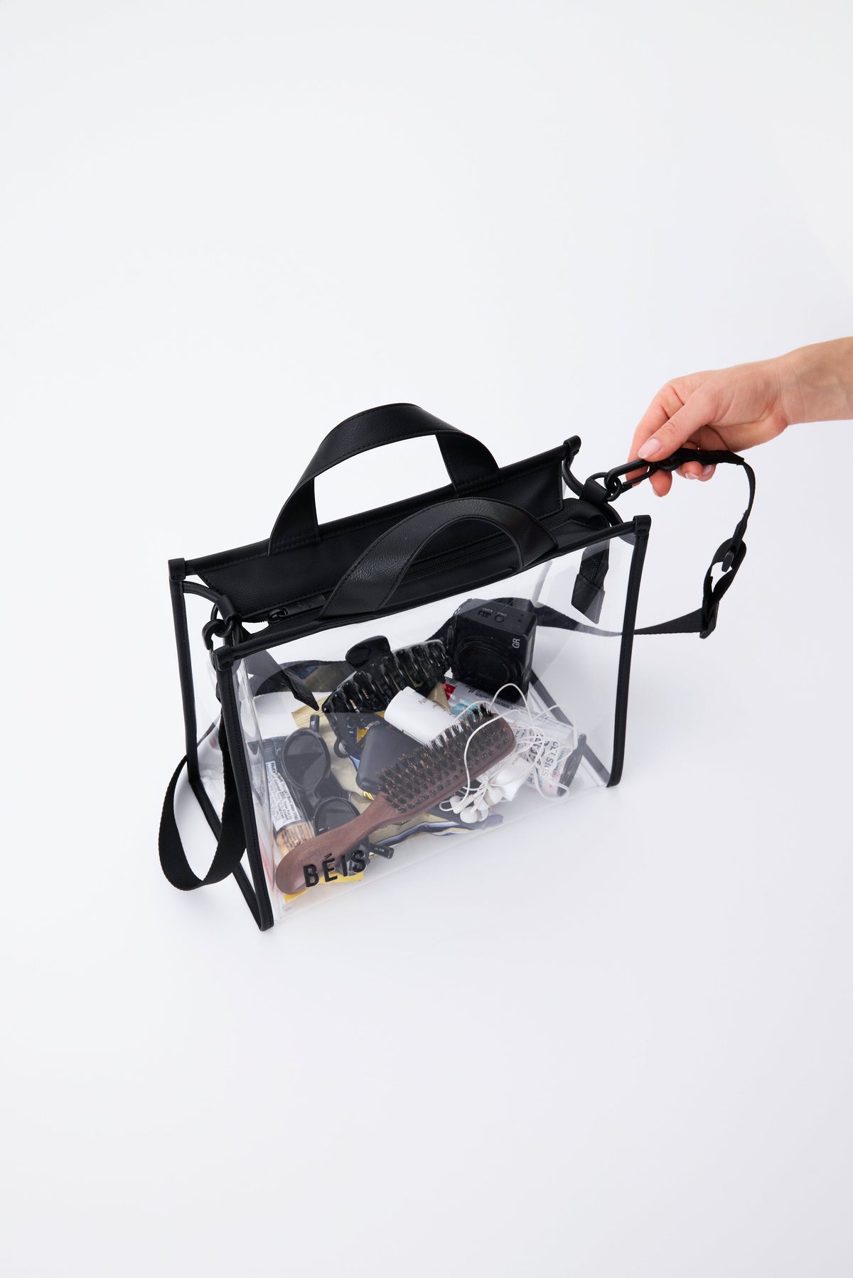The Stadium Tote in Black - Image 5