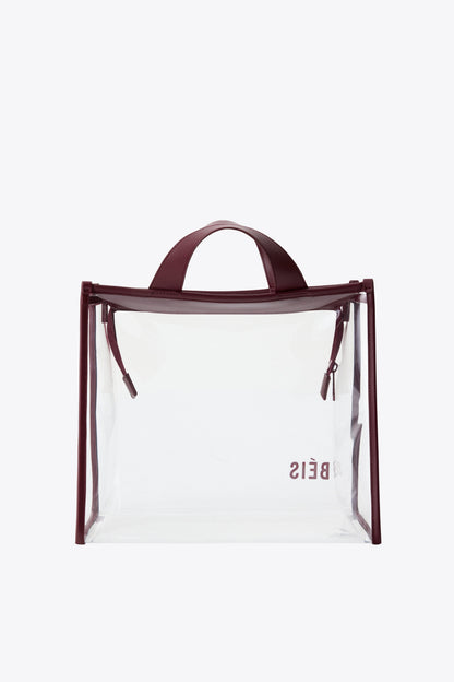 The Stadium Tote in Burgundy - Image 6