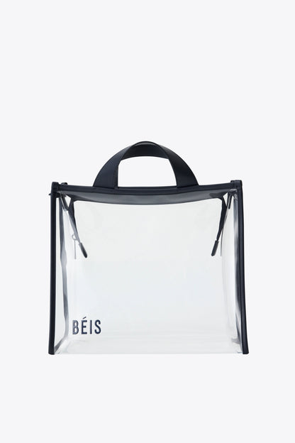 The Stadium Tote in Navy - Image 6