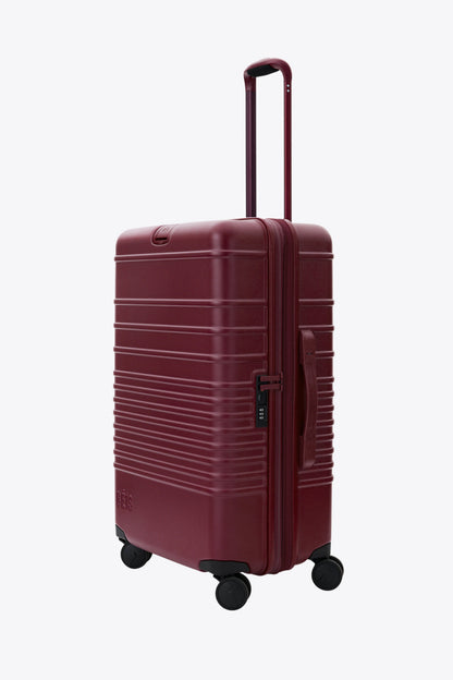 The Medium Check-In Roller in Burgundy - Image 2